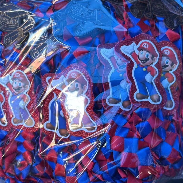 Listón de Graduación Mario Bros Granel