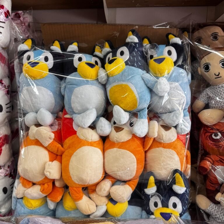 Peluche Bluey y Bingo Surtido Mayoreo