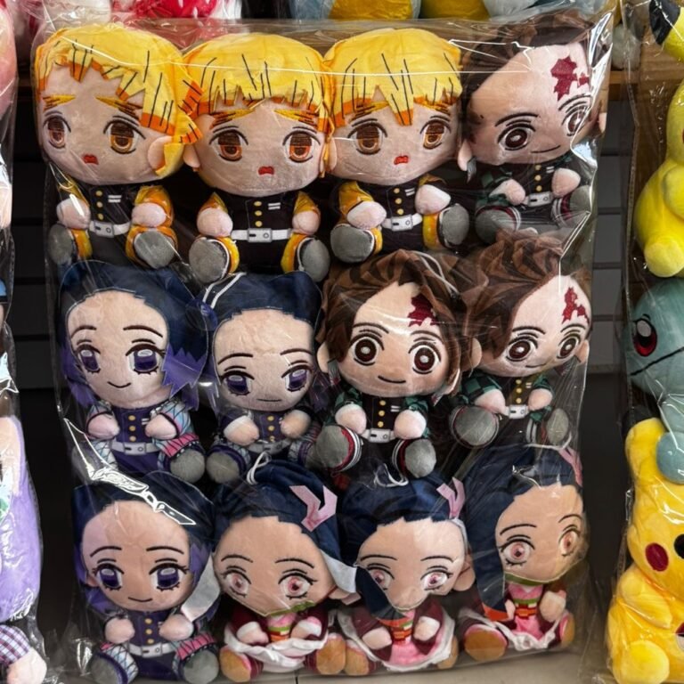 Peluche Demon Slayer Zenitsu Tanjiro Shinobu Surtido