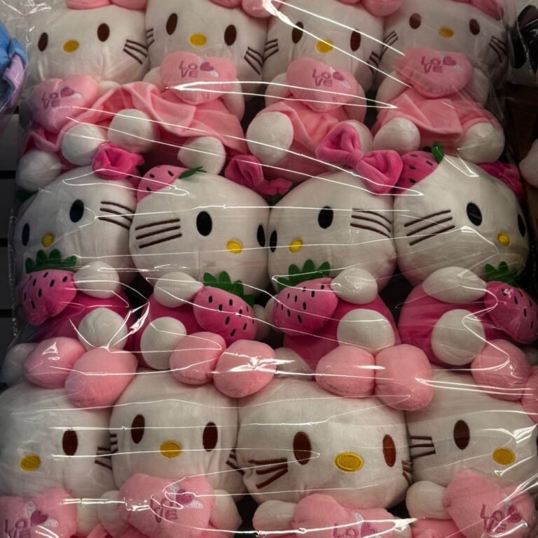 Peluche Hello Kitty Fresa Rosa Love Mayoreo
