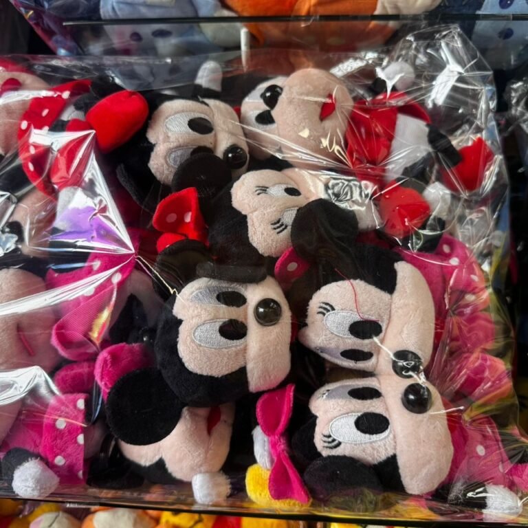 Peluche Minnie Mouse Mini Llavero Mayoreo