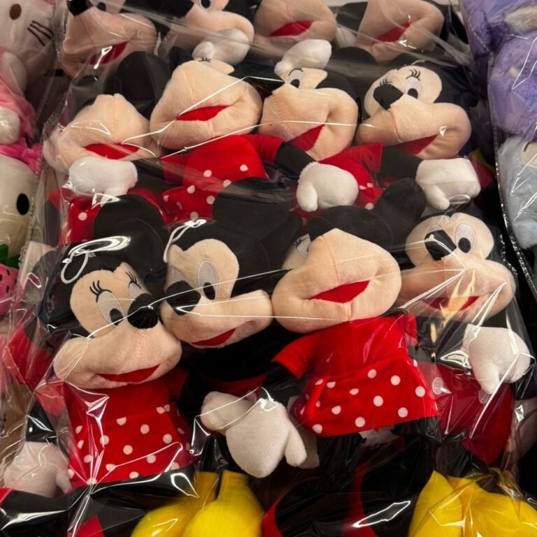 Peluche Minnie Mouse Vestido Rojo Mayoreo