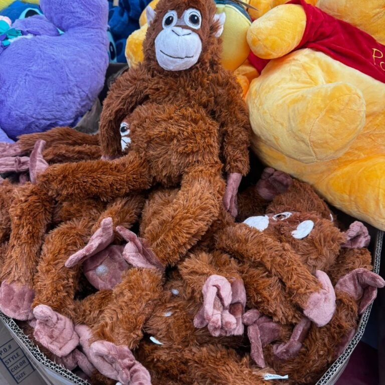 Peluche Mono Chango Café Brazos Largos