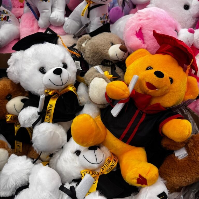 Peluche Osito Graduación Surtido Colores