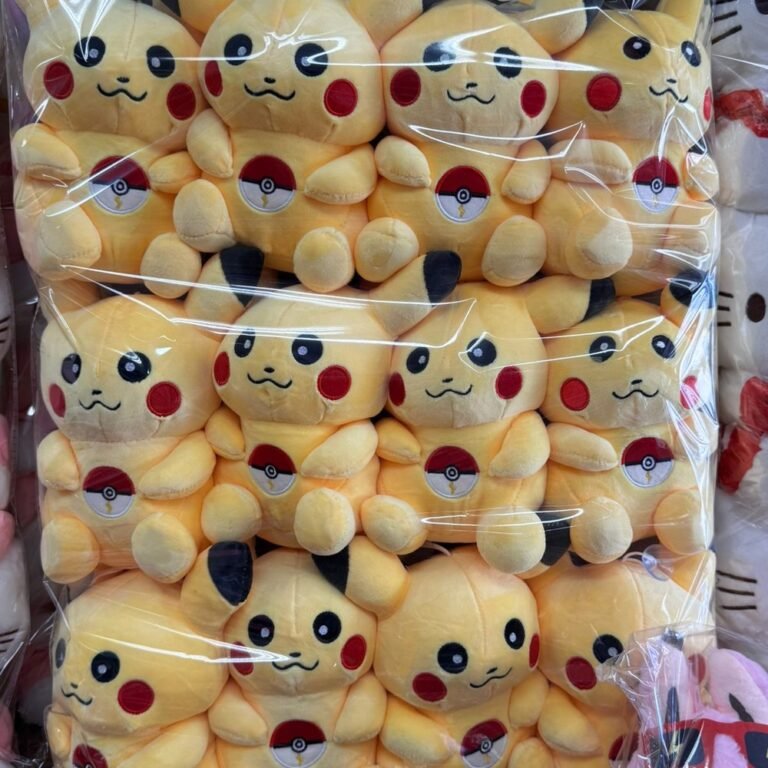 Peluche Pikachu Pokeball Amarillo Mayoreo