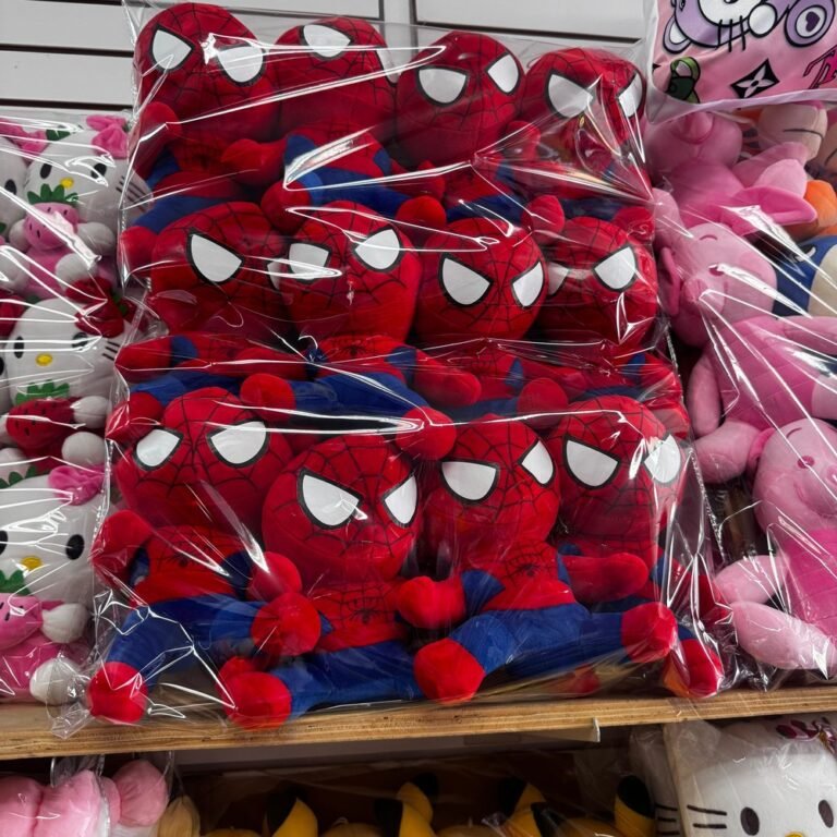 Peluche Spiderman Rojo Azul Mayoreo